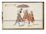 Album ; Ballet de Douairière de Billebahaut ; " Seconde entrée du Grand Seigneur "; trois figures