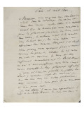 Lettre autographe signée de Antoine-Alexandre Barbier (1765-1825)  bibliothécaire de l'empereur