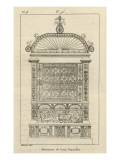 Musée des Monuments Français tome 3  par Alexandre Lenoir: planche 98: tombeau de Louis de
