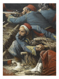 Episode du siège de Sébastopol pendant la guerre de Crimée en 1855  gorge de Malakoff