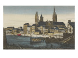 Vue de Rouen et de l'église de Saint Ouen
