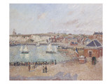 Vue de l'avant-port de Dieppe