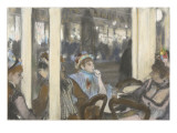 Femmes à la terrasse d'un café