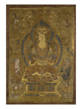 Vénération de Guanyin "secourable aux douleurs" () ; Buddha cosmique Vairocana ()