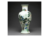 Vase à décor de personnages et de paysage