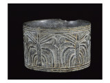 Vase à décor de palmiers-dattiers