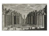 Recueil des "Plans  Profils et Elévations du Château de Versailles" : planche 43 : vue du