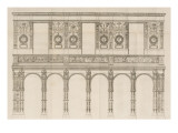 Musée des Monuments Français tome 4 par Alexandre Lenoir: planche 164: éléments d'architecture