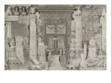 Divers fragments antiques et modernes  dessins d'après nature et dans différentes villes d'Italie