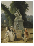 Vue du Tapis Vert à Versailles