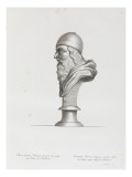 Tableau du Cabinet du Roi  statues et bustes antiques des Maisons Royales Tome II : planche 7