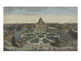 Vue de l'église de Saint-Pierre à Rome