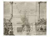 Planche 84 A: Plan général de la ville  château  jardins et grand parc vers 1690 (dressé par