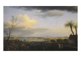 Vue de la rade d'Antibes