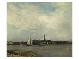 Vue d'Anvers dit aussi le port d'Anvers