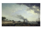 Vue du port de Rochefort