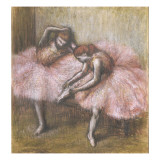 Deux danseuses roses