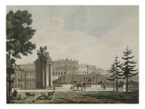 Vue du château et de l'Orangerie de Versailles - dédiée au général de divis
