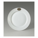 Assiette plate blanche