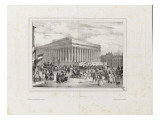 Vue de la Bourse