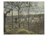 Paysage d'hiver à Louveciennes