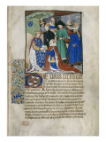Première page de l'aveu rendu à René  roi de Jérusalem et de Sicile  duc d'Anjou par Jean de