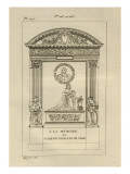Musée des Monuments Français tome 5  par Alexandre Lenoir: planche 177 : éléments de la chapelle