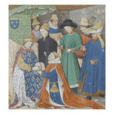 Première page de l'aveu rendu à René  roi de Jérusalem et de Sicile  duc d'Anjou par Jean de