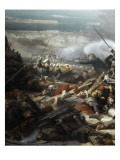 Episode du siège de Sébastopol pendant la guerre de Crimée en 1855  gorge de Malakoff