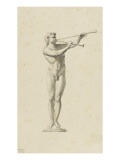 Faune jouant de la flûte