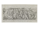 La Reine Marie-Antoinette pousse à la guerre civile en 1789- Allégorie-charge contre les ministres