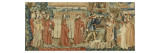 Tenture de Saint Etienne  pièce X : La translation des reliques de saint Etienne à Constantinople;