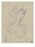 Yvette Guilbert en buste