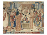 La tenture de Saint Etienne  pièce II : Le martyre de Saint Etienne; scène 3 : Saint Etienne