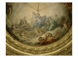 La France accompagnée de l'immortalité   la Paix   l'Abondance et la Magnificence