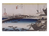 Yoshida  le pont sur la rivière Toyo