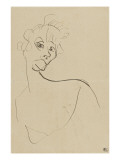 Yvette Guilbert's Face Turned Slightly to the Right