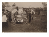 coupe Gordon-Bennett  1903 Irlande : voiture de tête du commissaire de course