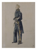 Homme debout de profil à gauche en costume d'ambassadeur ou Portrait du comte Charles de Mornay