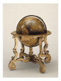 Globe terrestre dressé sur les observations du géographe de Lisle  dédié au Duc de Chartres 