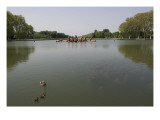 Vue du parc: bassin d'Apollon: Le char d'Apollon  1668-1670