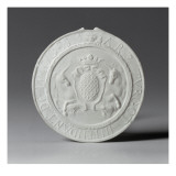 Médaillon aux armes de Anne-Robert-Jacques Turgot  (1727-1781)  intendant de Limoges : 1ere