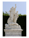 Vue du parc: La demi-Lune du bassin d'Apollon  côté Midi: Ino frappée de fo