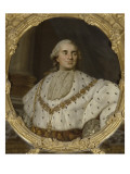 Chambre de la Reine : dessus de glace (entre-fenêtres) : "Louis XVI  roi de France et de Navarre