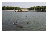 Vue du parc: bassin d'Apollon: Le char d'Apollon  1668-1670