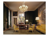 Vue du Grand Trianon Appartement de la présidence : bureau du Général de Gaulle dans l'aile de
