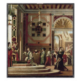 Copie d'après Carpaccio (la légende de sainte Ursule  Venise  Académie)