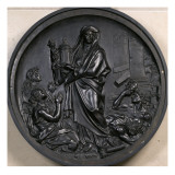 Eléments provenant du Monument à la gloire de Louis XIV et de la Paix de Nimègue : L'Hérésie