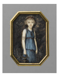 Fillette vêtue à l'antique portant une cruche (peut-être la duchesse d'Orléans douairière)