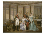 L'impératrice Joséphine reçoit à la Malmaison la visite du Tsar Alexandre Ier  à qui elle